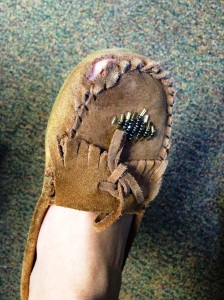 My Wounded Moccasin